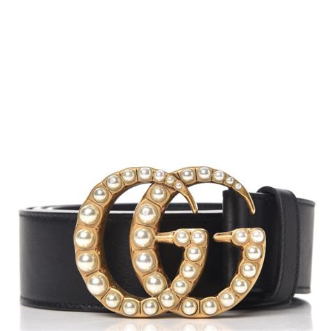 gucci pearl belt red|tan gucci belt women.